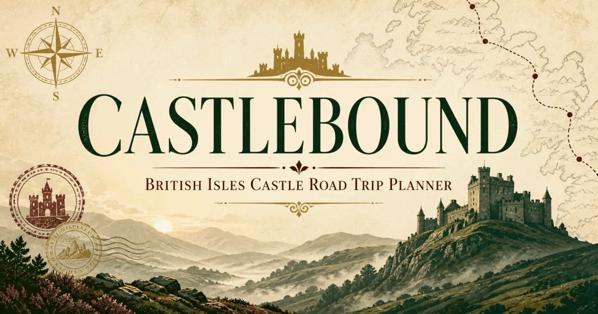 Castlebound planner preview